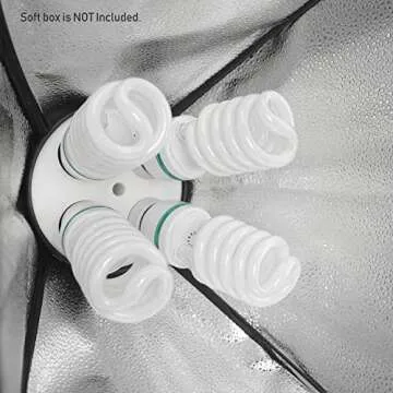 LimoStudio 85W Full Spectrum Photo Light Bulb for Photography