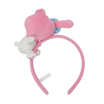 My Melody Pink Headband with Plush Charm for All Ages