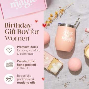 Unboxme Gifts For Women - Birthday Edition | Gift Box For Her | Thinking Of You Gift Basket with Mug...