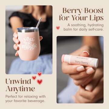 Unboxme Gifts For Women - Birthday Edition | Gift Box For Her | Thinking Of You Gift Basket with Mug, Scented Candle, Bath Bombs, Soap + More | Unique Gift Ideas