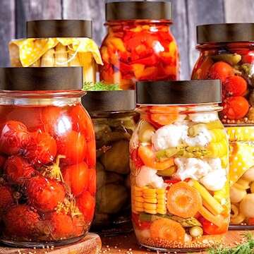 Durable Wooden Mason Jar Lids for Sustainable Kitchen