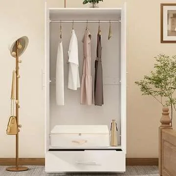 Surblue Clothing Storage Bags Clothes Organizer with Reinforced Handle Foldable Under Bed Storage Bags for Blankets Comforters Quilt Bedding Pillow Toy,3Pcs, Beige