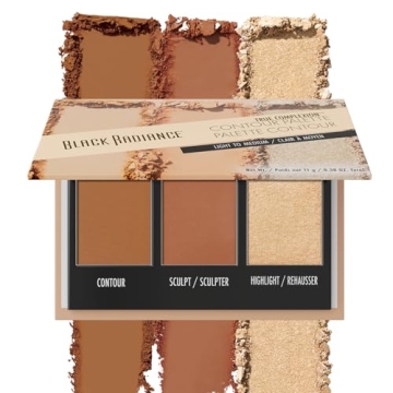 Black Radiance True Complexion Contour Palette for Radiant Skin Correction