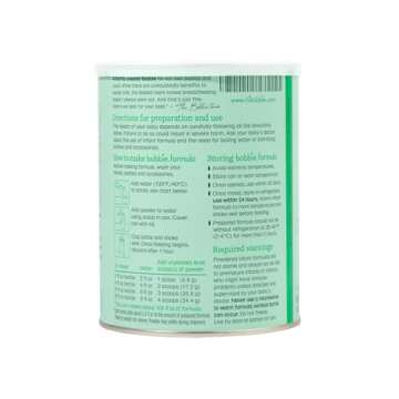 Bobbie Whole Milk, Grass Fed Infant Formula, Milk-Based Powder with Iron, Plant Based DHA & ARA, Vitamin D and Protein Blend Modeled After Breast Milk, Newborn to 12 Months Old, 14.1 oz