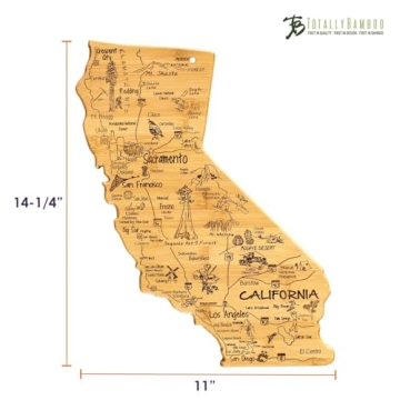 California State Shaped Eco-Friendly Cutting Board