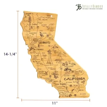California State Shaped Eco-Friendly Cutting Board