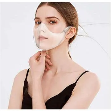 Shuang Qing Clear Face Mask for Communication and Comfort