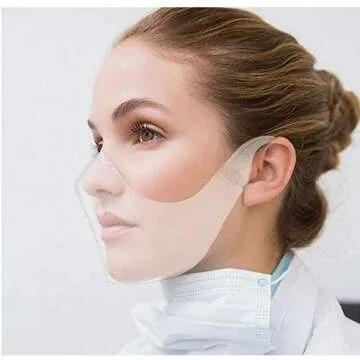 Shuang Qing Clear Face Mask for Communication and Comfort