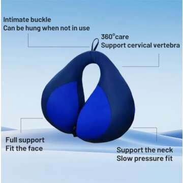 MOOB Kids Travel Pillow for Head and Neck Support