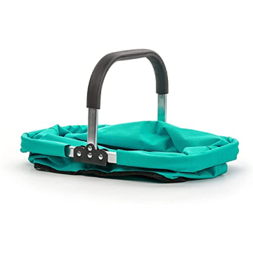 Collapsible Market Basket Portable for Shopping and Picnics