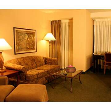 Romaine Leaf Essential Oil Diffuser, Cool Mist, Adjustable Mist Mode, 14 Color Changing LED, Waterless Auto Shut-off, Portable Aroma Humidifier, For Office, Home, Bedroom Living Room, Baby, Study, Spa