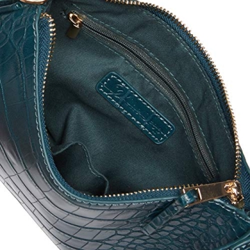 The Drop Women's Small Shoulder Bag - Elegant Teal Green