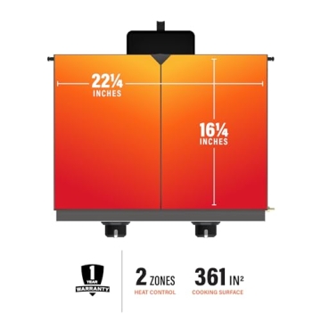 Blackstone 22 Inch Tabletop Griddle for Outdoor Cooking
