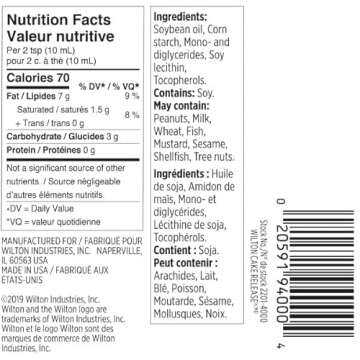 Wilton Cake Release Non-Stick Coating, 8 oz - Perfect Baking