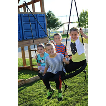 Web Riderz Outdoor Swing N' Spin for All Ages - Safe & Fun