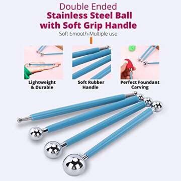 CraftDat Dotting Tools|10PCS Mandala Dotting Tools, Drawing & Art Supplies|Multiuse Mandala for Crea...