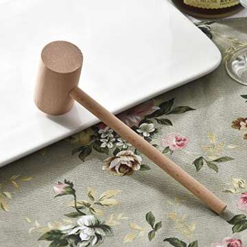 Wooden Crab Lobster Mallets - Eco-Friendly Seafood Hammers