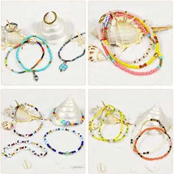 ORNSHIZI Size 2mm Seed Beads About 16800pcs 28 Colors in Grid Storage Box 12/0 Small Seed Beads for Bracelet Jewelry Making