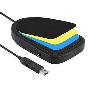 iKKEGOL USB Foot Pedal Switch - Redefine Control with Durability and Comfort