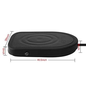 iKKEGOL USB Foot Pedal for Gaming, Programmable Metal Switch