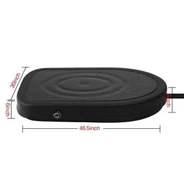 iKKEGOL USB Foot Pedal for Gaming, Programmable Metal Switch