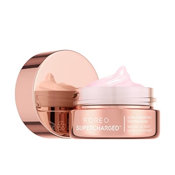 FOREO SUPERCHARGED Ultra hydrating Night Mask - Night Face Moisturizer - Deeply Replenishing Moistur...