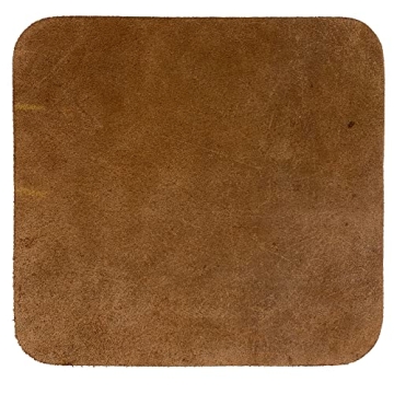 Leather Worx Ergonomic Mouse Pad - Full Grain Leather Comfort