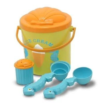 Melissa & Doug Seahorse Sand Ice Cream Play Set for Age 3+