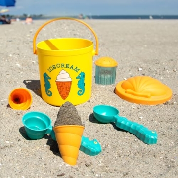 Melissa & Doug Seahorse Sand Ice Cream Play Set for Age 3+