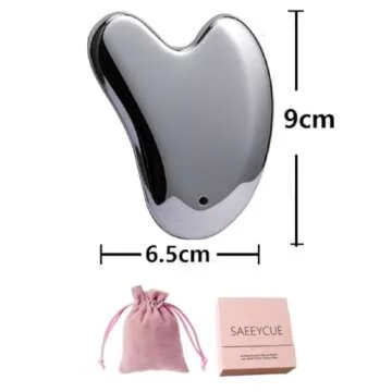 SAEEYCUE-Terahertz Gua Sha Stone Face Guasha Facial Scraping Tool