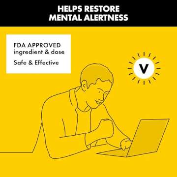 Vivarin, Caffeine Pills, 200mg Caffeine per Dose, Safely and Effectively Helps You Stay Awake, No Su...