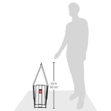 WILSON Tennis Ball Pick Up Hopper -75 Balls capacity