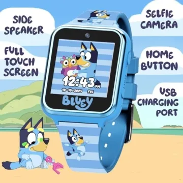 Bluey Kids Smartwatch with Camera & Games for Ages 3+
