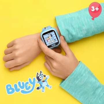 Bluey Kids Smartwatch with Camera & Games for Ages 3+