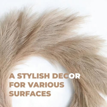 Buy LOZIDECOR Faux Pampas Grass Wreath - Elegant Boho Decor