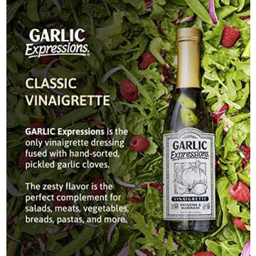 Garlic Expressions Vinaigrette | Gourmet Garlic Oil Dressing