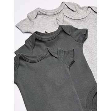 Carter's Baby Infant 8-Pack Short-Sleeve Bodysuits - Safe, Comfortable, and Stylish for Your Little ...