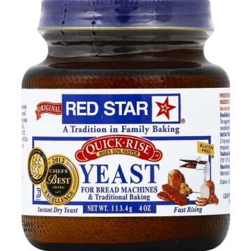 Red Star Bread Machine Yeast, 4 oz (Pack of 2)