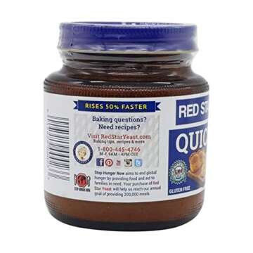 Red Star Bread Machine Yeast, 4 oz (Pack of 2)