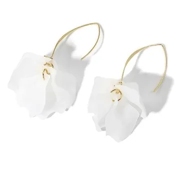 Stylish KELMALL Boho Flower Hoop Earrings for Women