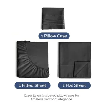 Affordable Twin XL 3 Piece Sheet Set - Hotel Luxury Feel