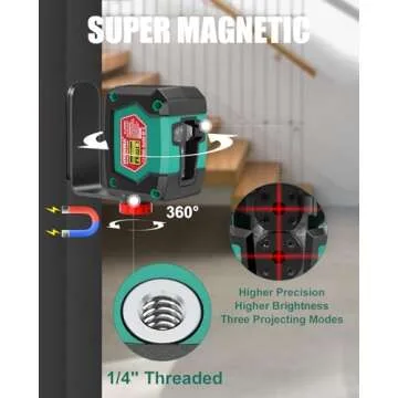 HYCHIKA Laser Level - Dual Module Precision Tool