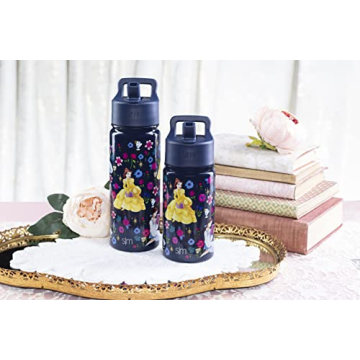 Disney Princess Belle Kids Water Bottle | Insulated & Cute