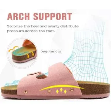 Stylish ONCAI Women's Sandals with Arch Support