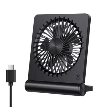 JOSTRY USB Desk Fan - Adjustable Speed, Ultra Quiet Operation