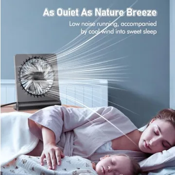 JOSTRY USB Desk Fan - Adjustable Speed & Quiet