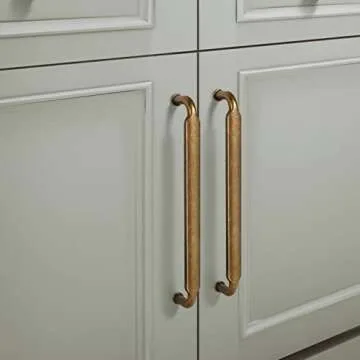 Goo-Ki 5 Inch Antique Brass Drawer Pulls - Zinc Alloy Handles