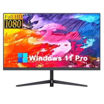 Dell OptiPlex 5060 SFF Desktop Computer with Monitor 23.8in FHD, Inte Core i5-8600 @ 3.30 GHz, 32GB DDR4 RAM, 1TB SSD, 4K Support, DisplayPort,RJ45, Windows 11 Pro (Renewed)