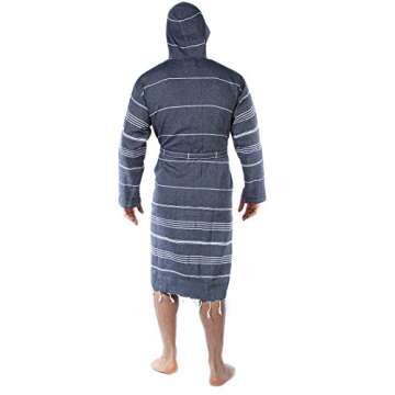 Cacala Luxury Turkish Cotton Kimono Bathrobe