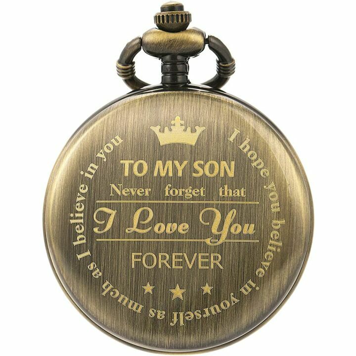 Personalized Pocket Watch for Graduation & Birthdays